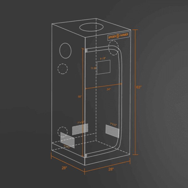 Indoor Mushroom Grow Tent - Spider - Image 2