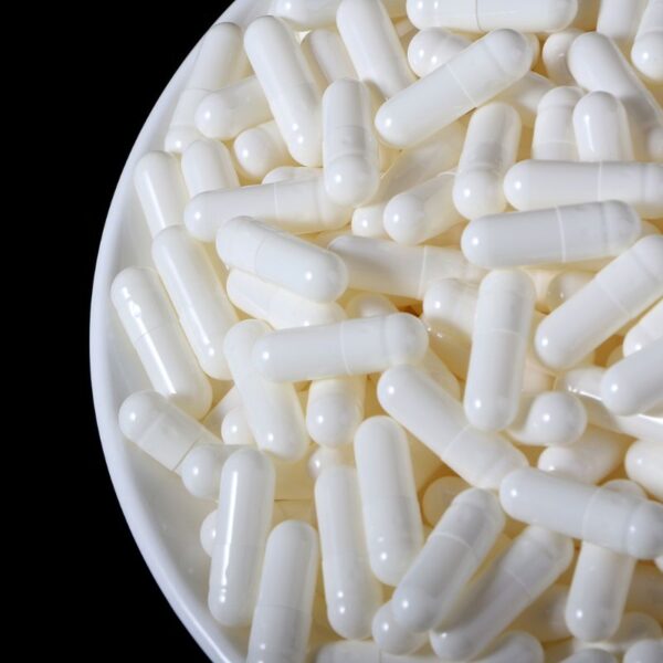 1000PCS White Gelatin Empty Capsules Hollow Gelatin Capsules Empty Pill Capsule Microdose