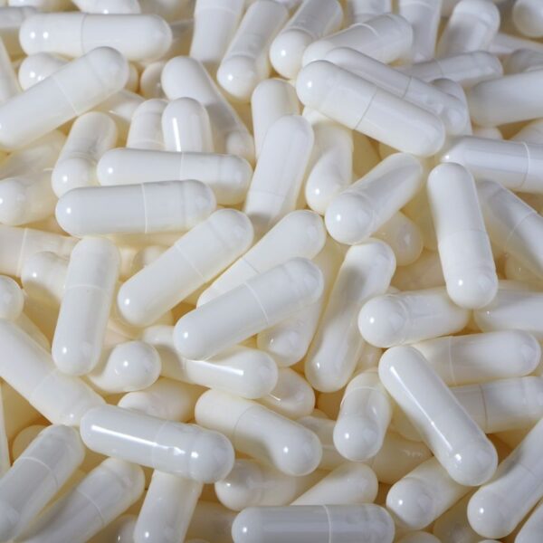 1000PCS White Gelatin Empty Capsules Hollow Gelatin Capsules Empty Pill Capsule Microdose