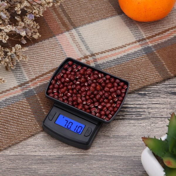 Electronic Mushroom Scale High Precision 100g~500g/0.01g Digital LCD Screen HD Display Measuring - Image 2