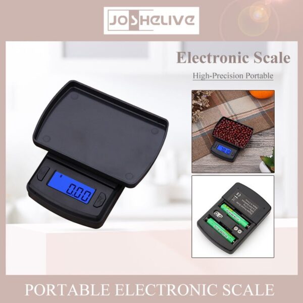 Electronic Mushroom Scale High Precision 100g~500g/0.01g Digital LCD Screen HD Display Measuring