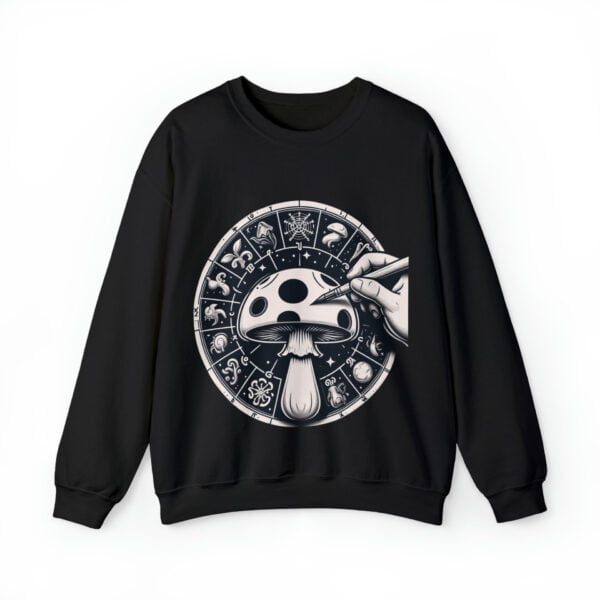 mushroom-t-shirt-zodiac-black